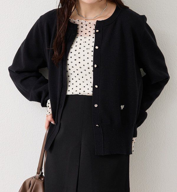  「チャーム付きデイリーカーディガン」|カーディガン|