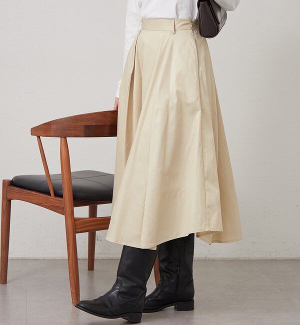  「フレアミドルスカート」|スカート|