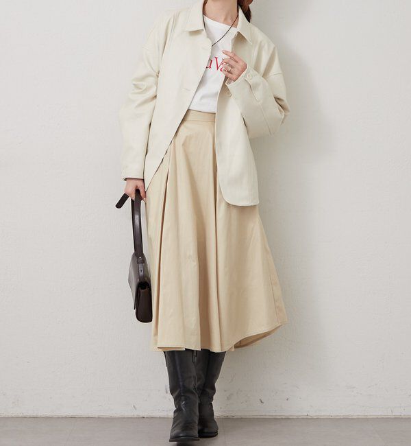  「フレアミドルスカート」|スカート|