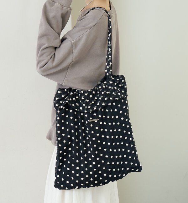  「ドットフラワートートBAG」|トートバッグ|