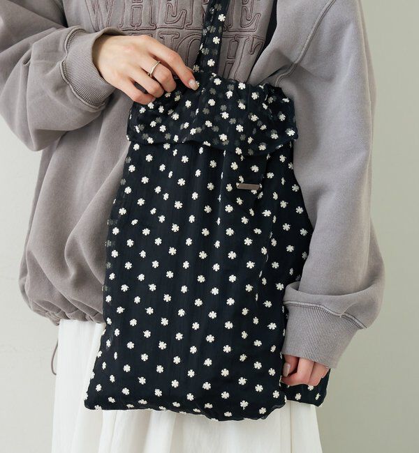  「ドットフラワートートBAG」|トートバッグ|