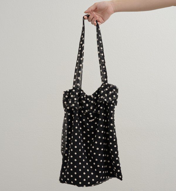  「ドットフラワートートBAG」|トートバッグ|