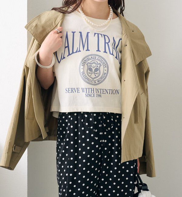  「ショートロゴTシャツ」|Tシャツ・カットソー|