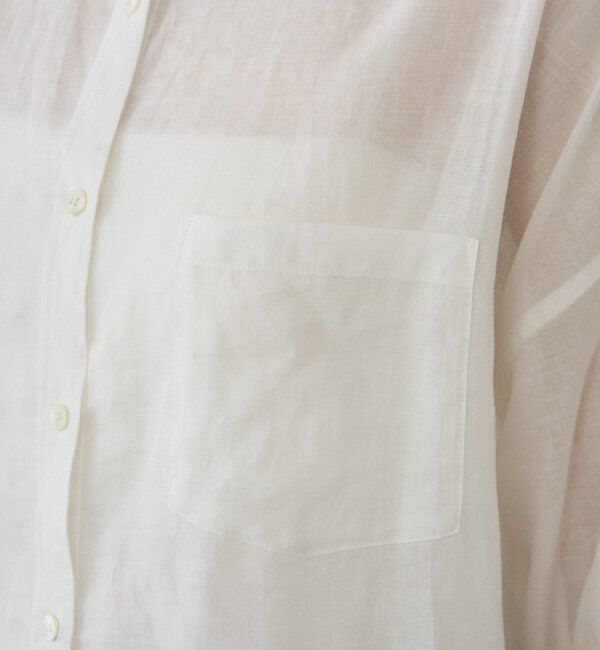  「カシュクール2wayリネンシャツ」|シャツ・ブラウス|