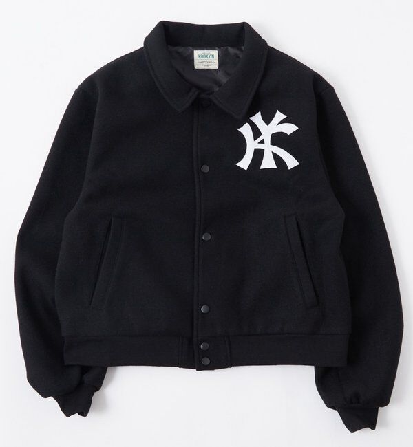  「【KOOKY'N】KYステンカラースタジャン」|ブルゾン・スタジャン|