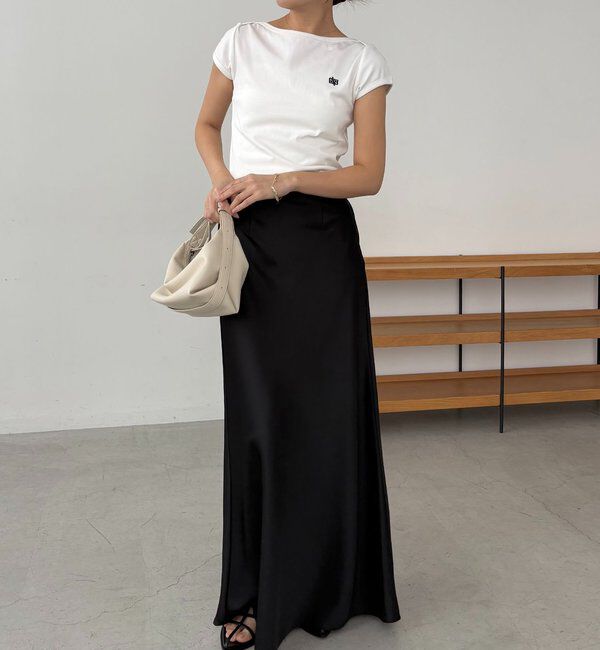  「【サイズ展開あり・新色/ブラウン】バイアススカート」|スカート|