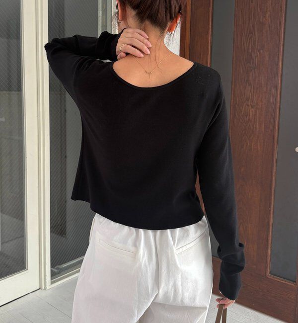  「【WEB限定】Wジップレイヤードニット」|カーディガン|