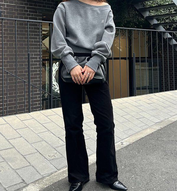  「1ポイントボンディングスウェット」|Tシャツ・カットソー|