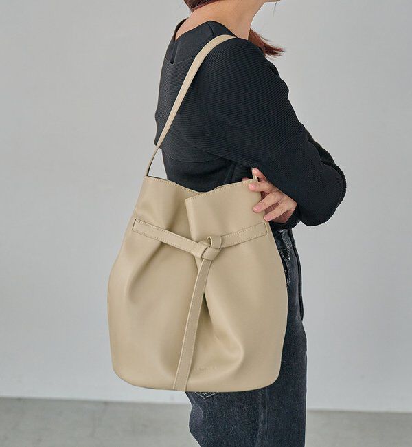  「ベルテッドバケットトートバッグ」|トートバッグ|