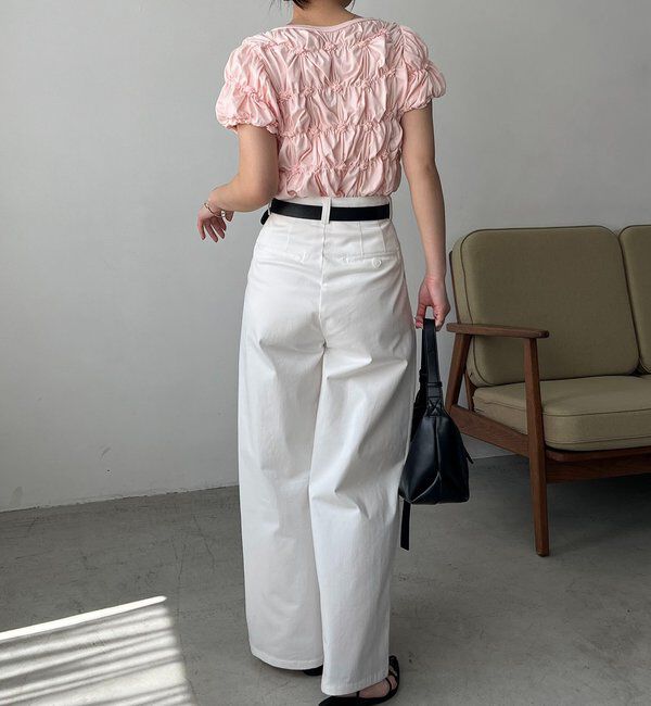  「【新色イエロー・チャコールグレー】シャーリングホイップＴ」|Tシャツ・カットソー|