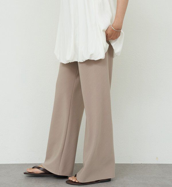  「ダブルクロスワイドパンツ」|チノ|