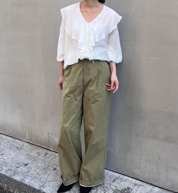  「ミリタリーパンツ」|チノ|