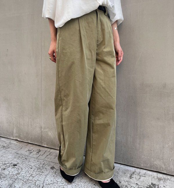  「ミリタリーパンツ」|チノ|