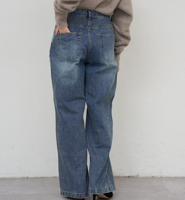  「ウエストデザインデニム」|デニム|