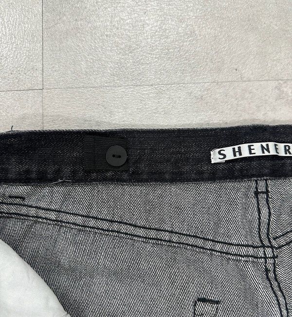  「ウエストデザインデニム」|デニム|