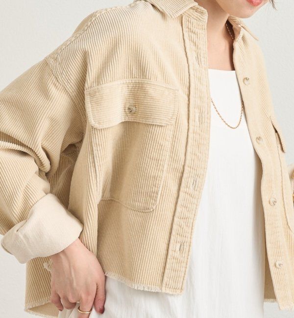  「コーデュロイシャツ」|シャツ・ブラウス|