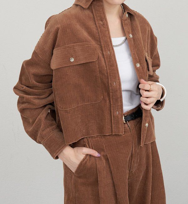  「コーデュロイシャツ」|シャツ・ブラウス|