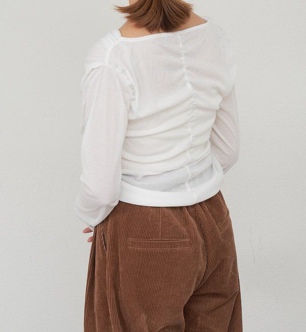  「カシュクールカットソー」|Tシャツ・カットソー|