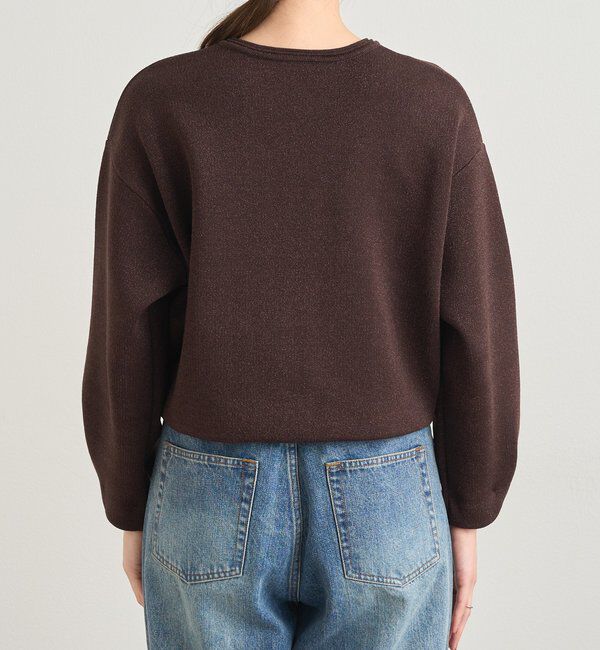  「ラメニットカーディガン」|カーディガン|