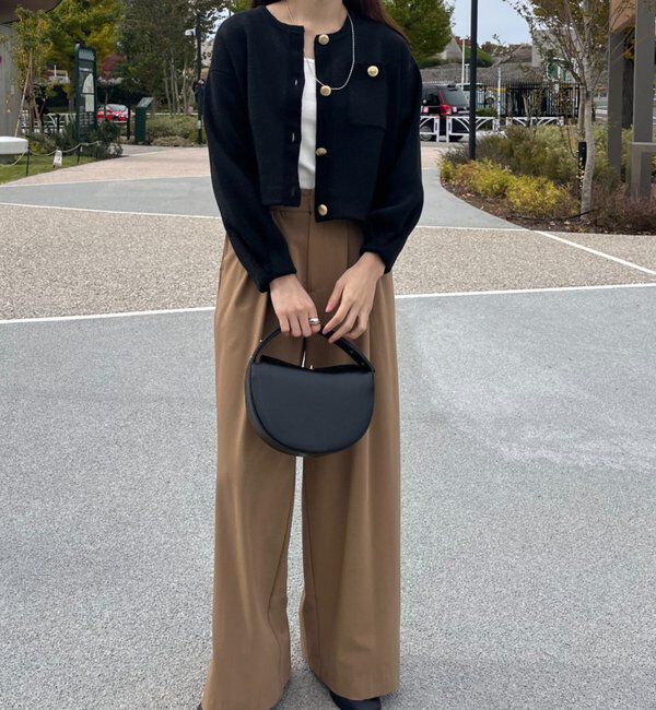  「ラメニットカーディガン」|カーディガン|