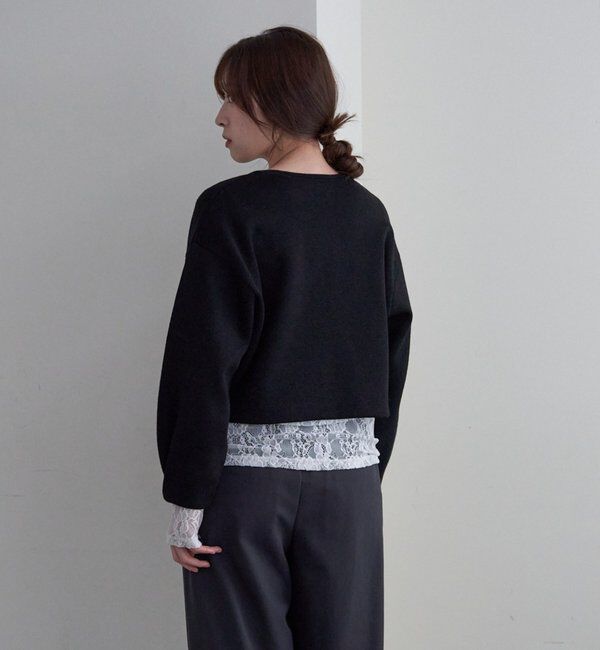  「ラメニットカーディガン」|カーディガン|