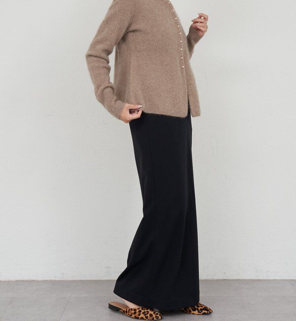  「ラクーンペプラムカーディガン」|カーディガン|