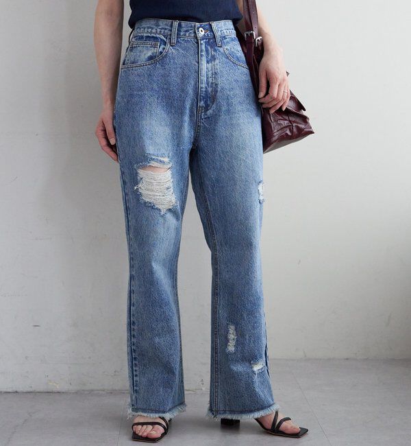  「クラッシュデニム」|デニム|ブルー