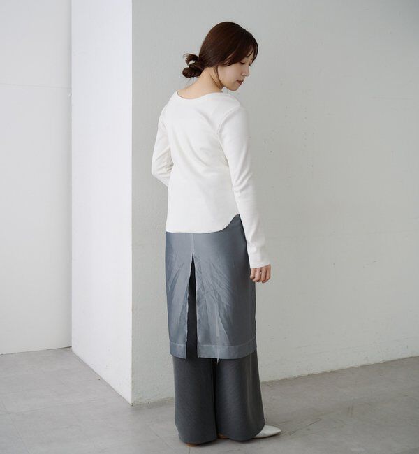  「ベアテレコロングスリーブカットソー」|Tシャツ・カットソー|