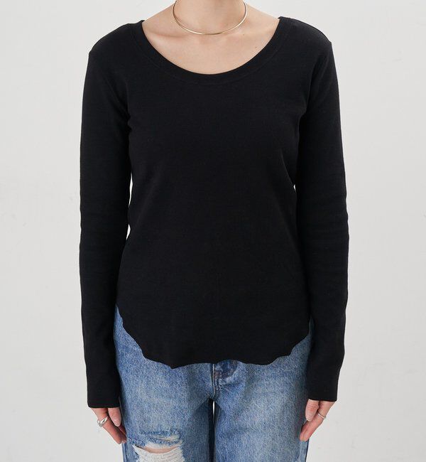  「ベアテレコロングスリーブカットソー」|Tシャツ・カットソー|