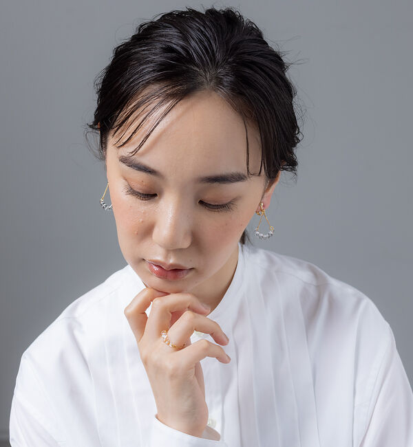 collex「【別注】【HARIO Lampwork Factory】イヤリング フラッタ」|ピアス|