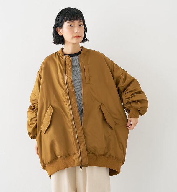 collex「ナイロンツイル中綿ブルゾン」|ブルゾン・スタジャン|