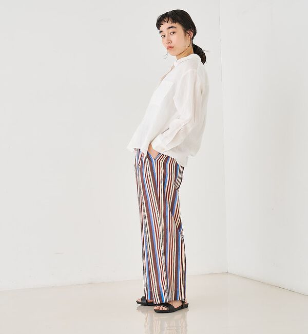 collex「ダブルカラー リネンシャツ」|シャツ・ブラウス|