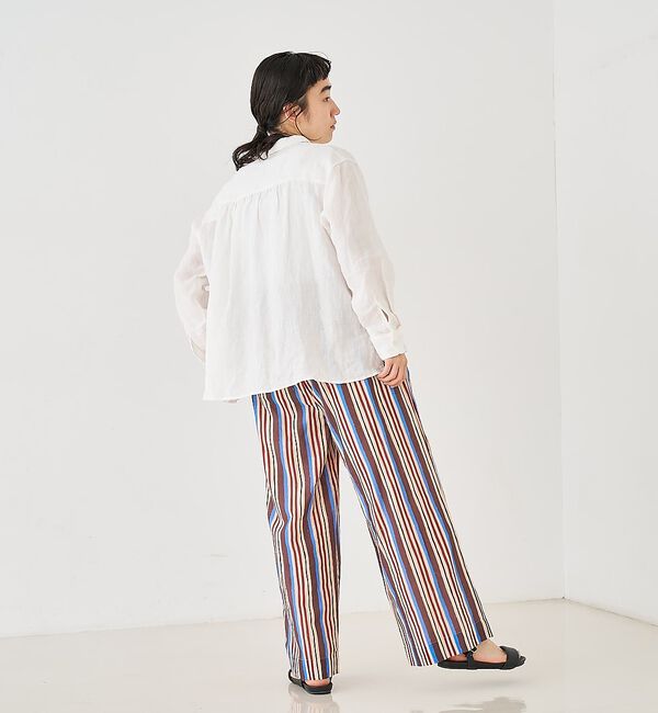 collex「ダブルカラー リネンシャツ」|シャツ・ブラウス|