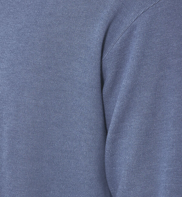 ABAHOUSE「【モックネック】ハリヌキ ストレッチ 長袖 Ｔシャツ」|Tシャツ・カットソー|