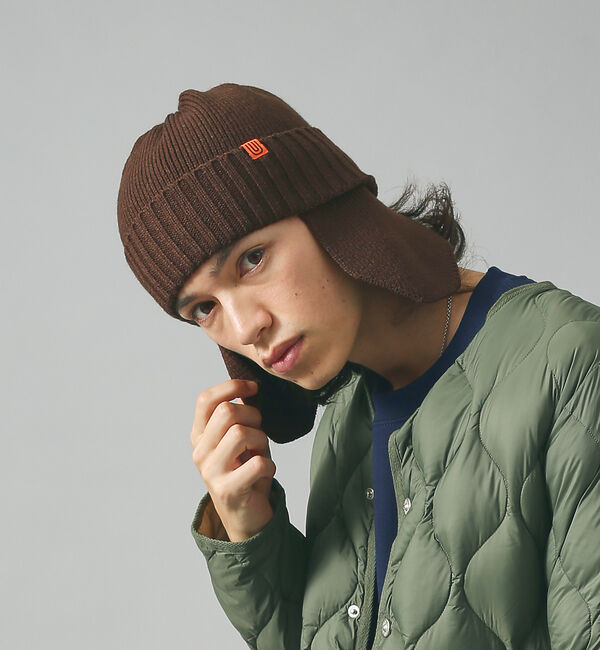 ABAHOUSE「【UNIVERSAL OVERALL/ユニバーサルオーバーオール】イヤーフラップ」|その他|ダークブラウン