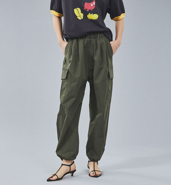 ABAHOUSE「2WAYストレッチバルーンカーゴイージーパンツ」|カーゴ|