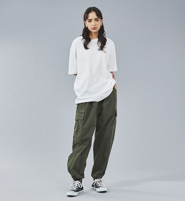 ABAHOUSE「2WAYストレッチバルーンカーゴイージーパンツ」|カーゴ|