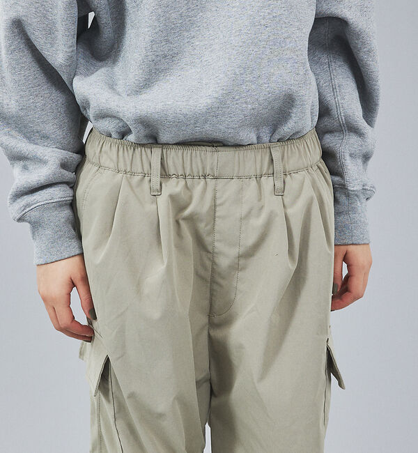 ABAHOUSE「2WAYストレッチバルーンカーゴイージーパンツ」|カーゴ|
