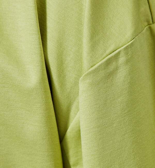 ABAHOUSE「【ドローコード】Wシルケット ドレープ Tシャツ / オーバーサイズ」|Tシャツ・カットソー|