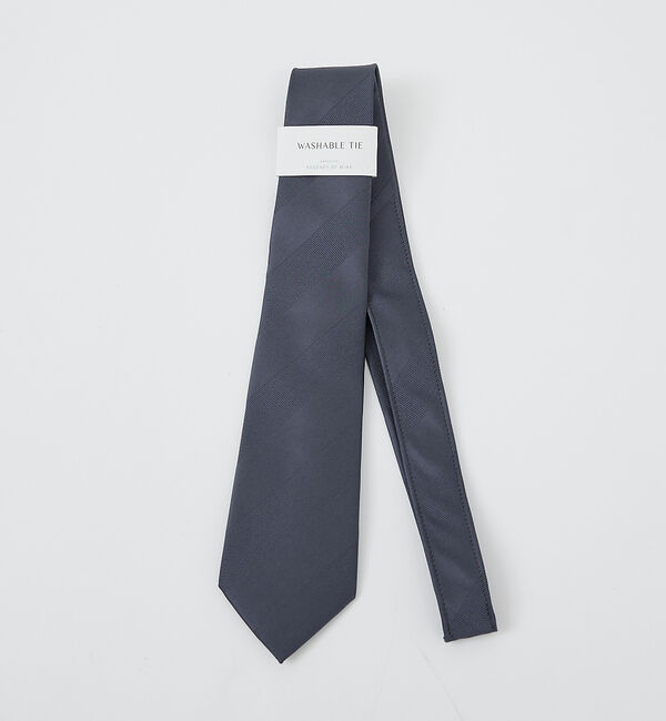 ABAHOUSE「【ウォッシャブル】シャドー レジメンタル ネクタイ」|ネクタイ・蝶ネクタイ|