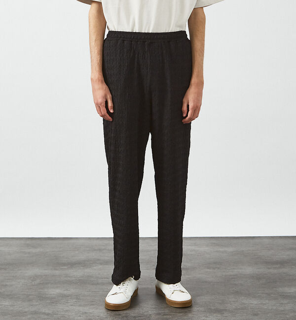 ABAHOUSE「【セットアップ対応】シャーリングケーブル リラックスパンツ/イージーパンツ」|その他|