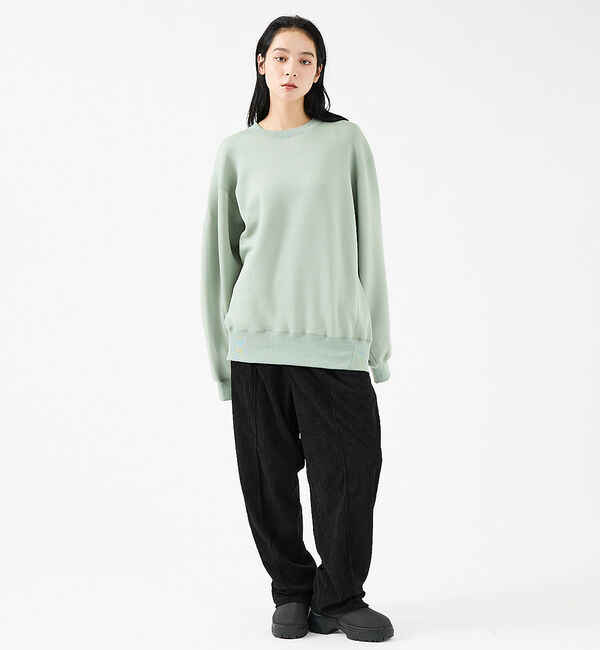 ABAHOUSE「【FORTUNA/フォルトゥナ】TECH SWEAT CREW NECK /トロ」|Tシャツ・カットソー|