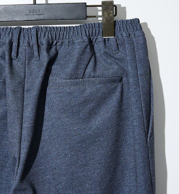 ABAHOUSE「【360&deg;ストレッチ】ノータック リバーポンチ イージーパンツ / スリムテーパ」|その他|