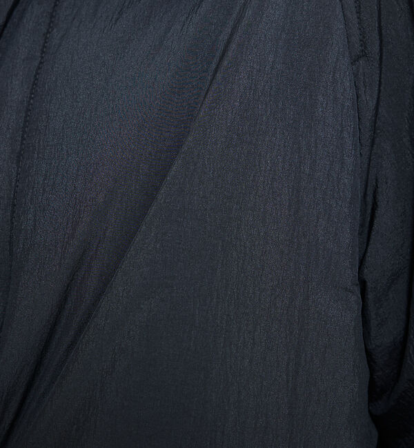 ABAHOUSE「ワッシャーナイロン 中綿パデットコート / Padded Half Coat /」|ステンカラーコート|