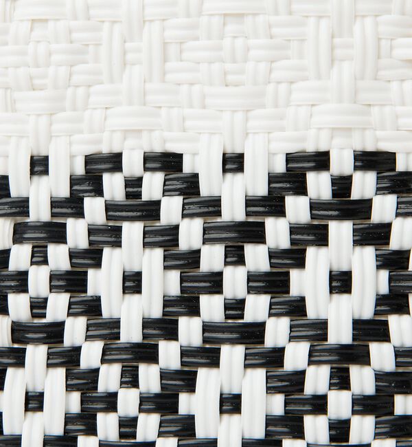 ABAHOUSE「【MOON BIRD/ムーンバード】手編みのメルカドバッグ横長M/かごバッグ/格」|トートバッグ|