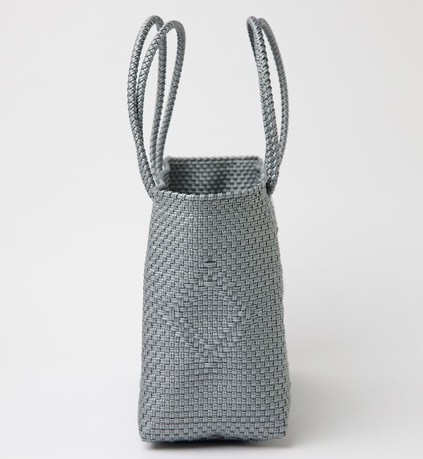 ABAHOUSE「【MOON BIRD/ムーンバード】手編みのメルカドバッグ横長Ｍ/かごバッグ/軽」|トートバッグ|