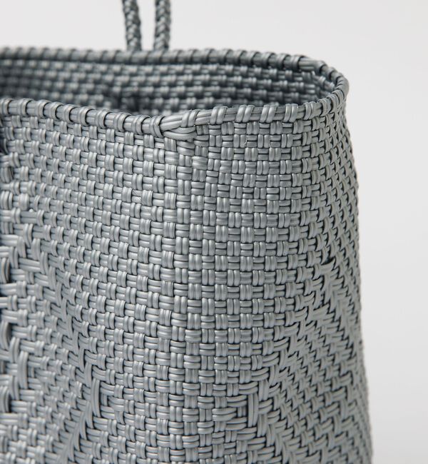 ABAHOUSE「【MOON BIRD/ムーンバード】手編みのメルカドバッグ横長Ｍ/かごバッグ/軽」|トートバッグ|