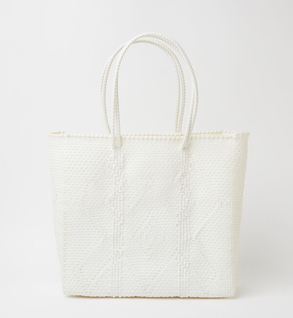 ABAHOUSE「【MOON BIRD/ムーンバード】手編みのメルカドバックＬ/軽量/大容量/旅行」|トートバッグ|