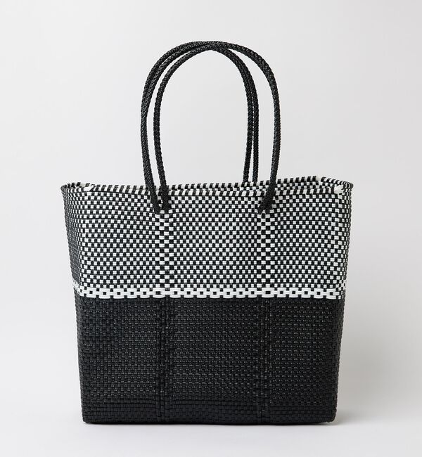 ABAHOUSE「【MOON BIRD/ムーンバード】手編みのメルカドバックＬ/軽量/大容量/旅行」|トートバッグ|