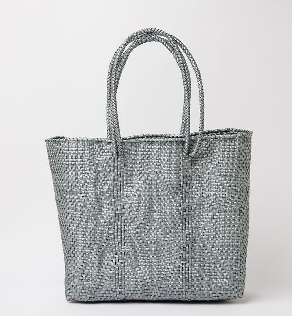 ABAHOUSE「【MOON BIRD/ムーンバード】手編みのメルカドバックＬ/軽量/大容量/旅行」|トートバッグ|